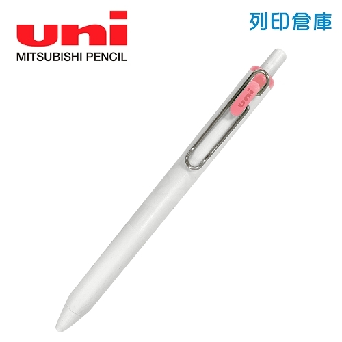 【日本文具】UNI三菱 Uni-ball One UMN-S-05 0.5mm 自動鋼珠筆 黑墨 罌粟紅 1支