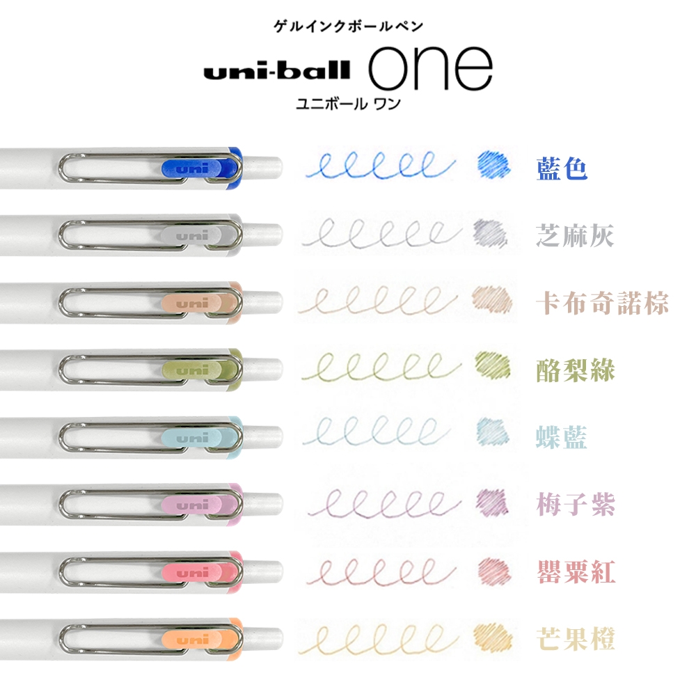 【日本文具】UNI三菱 Uni-ball One UMN-S-05 0.5mm 自動鋼珠筆 藍色 1支